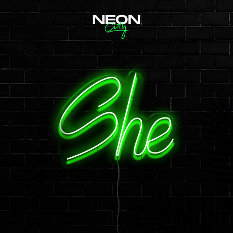 She